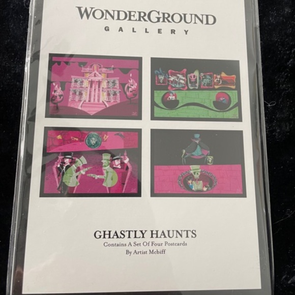 Disney Haunted Mansion Ghastly Haunts Wonderground - Picture 1 of 2